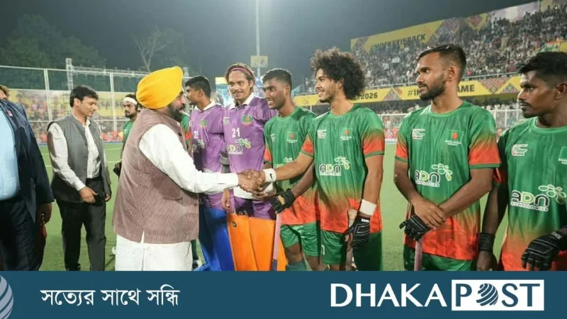আবারও হকিতে ভারতের কাছে বড় হার বাংলাদেশের