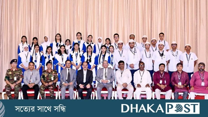 রাষ্ট্রপতি মির্জা ফখরুল ইসলাম আলমগীর তরুণ শিক্ষার্থীদের ভবিষ্যৎ নেতৃত্বে আহ্বান