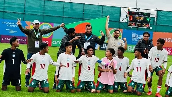 ৪-০ গোলে মন্টেনেগ্রোকে হারিয়ে বাংলাদেশ U15 বিশ্বকাপ সেমিফাইনালে