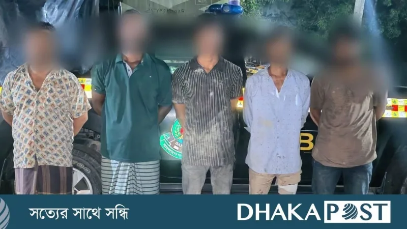 চট্টগ্রামের চন্দনাইশে এসআরবি সদস্যদের ওপর হামলা, পাঁচজন গ্রেপ্তার
