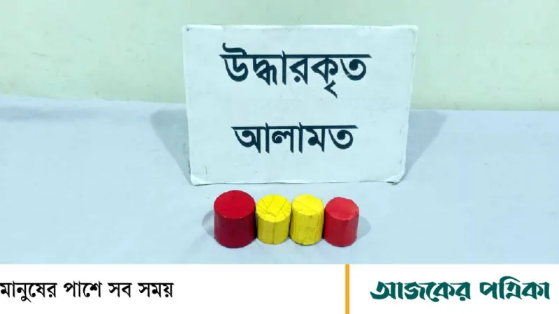 দক্ষিণ কেরানীগঞ্জে গ্যারেজে অবিস্ফোরিত চারটি ককটেল উদ্ধার