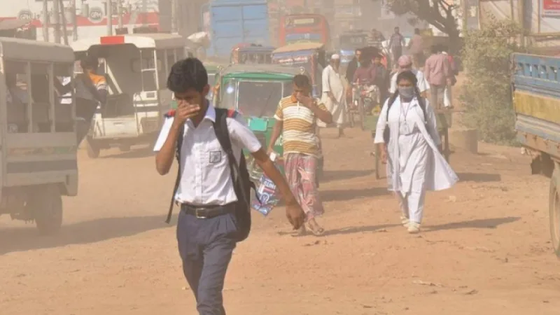 বিশ্ব বায়ুদূষণ র‌্যাঙ্কে ঢাকা ১৩তম, AQI ১২৩