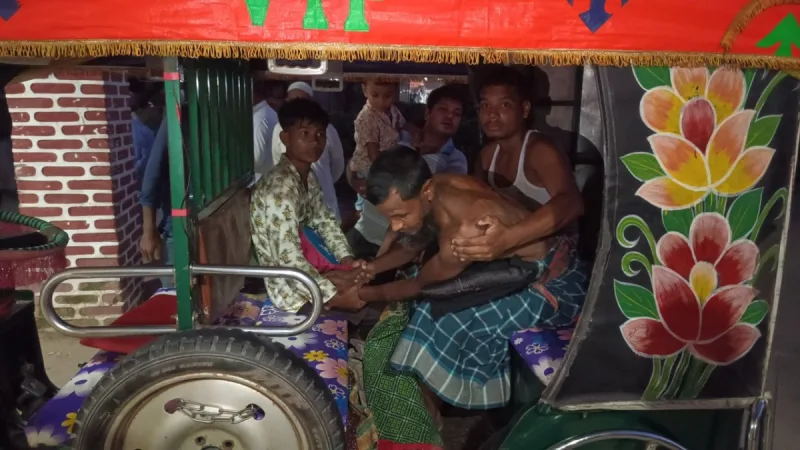 হাতীবান্ধায় সীমান্তবর্তী এলাকায় বাঘের আক্রমণে আহত ৩