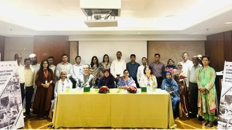 জলবায়ুঝুঁকিতে থাকা বিদ্যালয় চিহ্নিত করতে তথ্যব্যবস্থা জোরদার