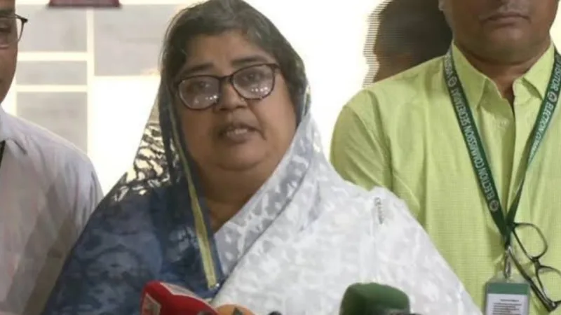 মিষ্টির আসনে উপনির্বাচনে বিনা প্রতিদ্বন্দ্বিতায় জয় পাচ্ছেন এলিজা জামান