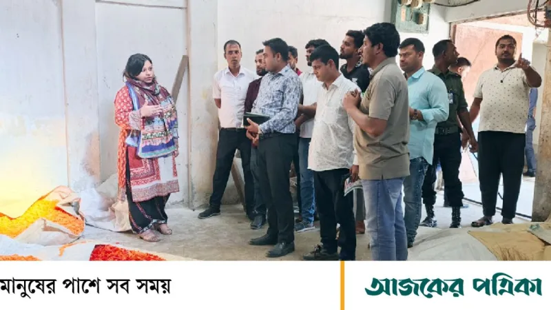 সৈয়দপুরে রং মিশিয়ে চিপস তৈরির অভিযোগে ৫০ হাজার টাকা জরিমানা