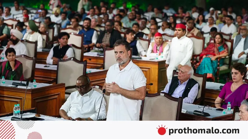 ভারতের সিইসি জ্ঞানেশ কুমারকে বিরোধী দল অভিশংসিত